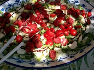 Tomaat-mozzarella