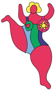Comarte roze madame2 Niki de Saint Phalle